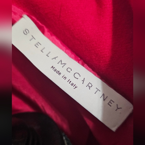 Stella McCartney Red Wool Coat - Picture 3 of 7
